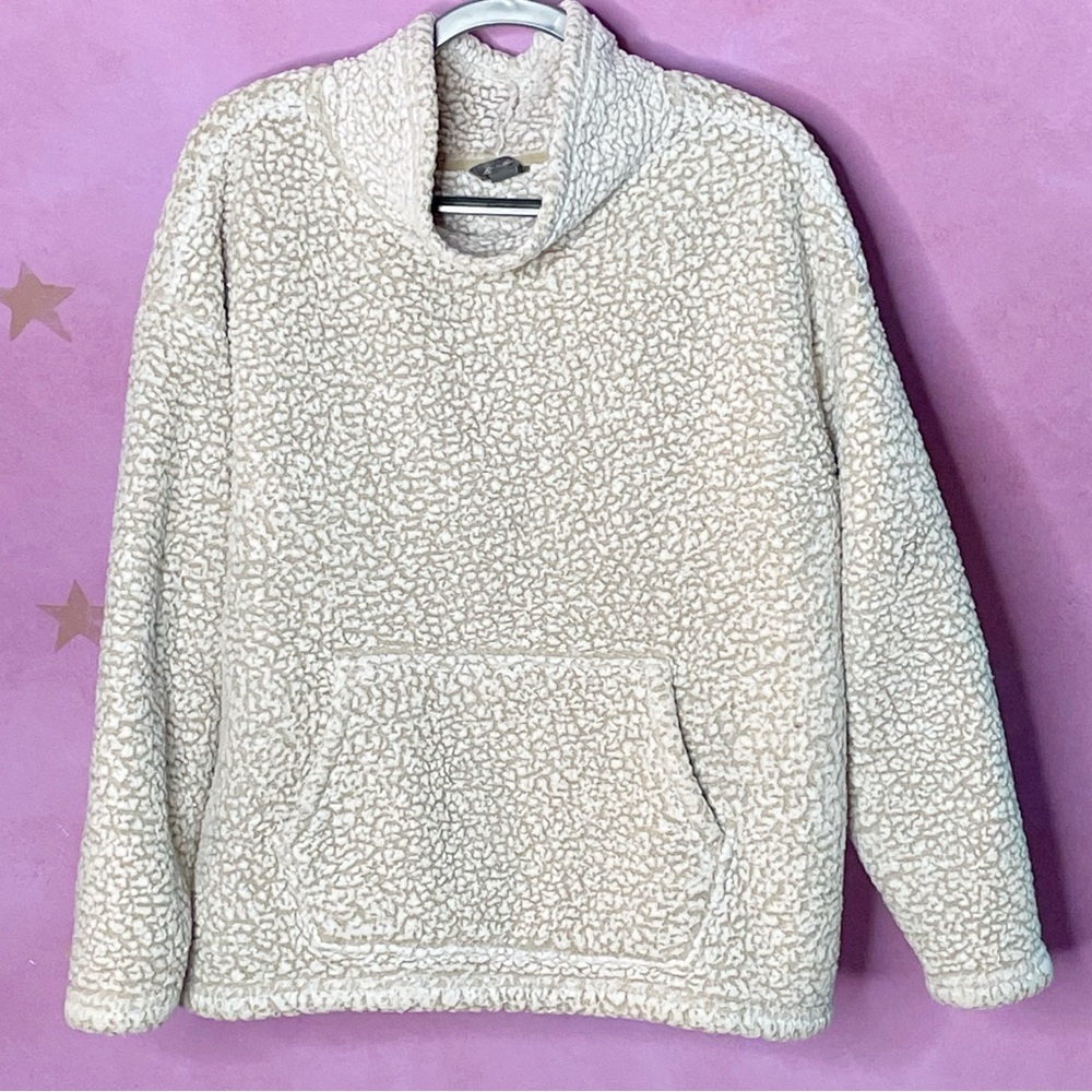 Eddie Bauer Women's Fireside Plush Cozy Fleece High Neck Pullover Size 2XL